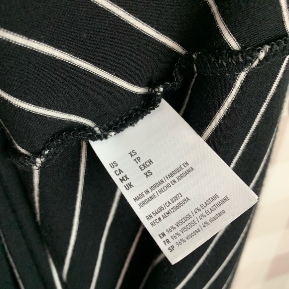 American Eagle Soft & Sexy Cut Out Dress Striped - Picture 6 of 6